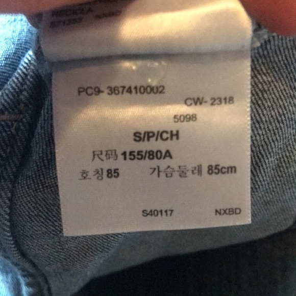 LEVI STRAUSS Signature Stretch Denim/Jean Jacket Medium Wash - Picture 8 of 8